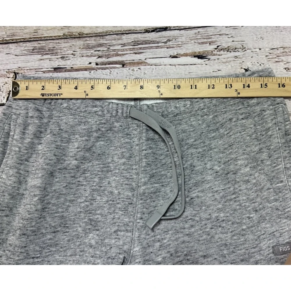 Figs Gray Fleece Jogger Sweatpants Joggers Scrubs Nurse Doctor Hospital Soft